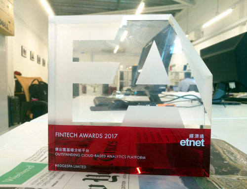 2017 ETNet FinTech Awards: “Outstanding Cloud-based Analytics Platform”